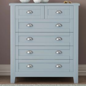 Drawer Dresser BAR CABINET side cabinet, buffet sideboard, buffet service counter, solid wood frame, plastic door panel, retro shell handle