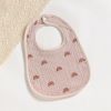 New 2pcs Baby Six-Layer Cotton Cloth U-Shaped Bib Eating Bib Baby Milk Towel