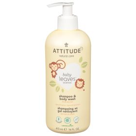 Attitude - Baby Wash 2in1pear Nctr - 1 Each 1-16 Oz