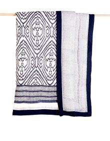 SOUTHSIDE BLUE COTTON QUILT, Natural Hypoallergenic