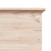 Storage Chest with Wheels ALTA 28.7"x15.6"x17.3" Solid Wood Pine