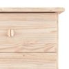 Bedside Cabinet ALTA 16.1"x13.8"x21.7" Solid Wood Pine