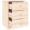 Bedside Cabinet ALTA 16.1"x13.8"x21.7" Solid Wood Pine