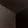 DRESSER CABINETCABINET. Real Wood, Spray paint, Retro round handle, Nursey, Bedroom color: Auburn
