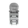 Madison Glider & Ottoman Gray/Oyster