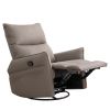 Rocking Recliner Chair,360 Degree Swivel Nursery Rocking Chair, Glider Chair, Modern Small Rocking Swivel Recliner Chair for Bedroom, Living Room