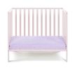 Palmer 3-in-1 Convertible Mini Crib Pastel Pink w/ Mattress Pad