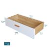 SOLID WOOD DRAWER DRESSER CABINET WITH STORAGE, Multi-Purpose Nursery, Bedroom, Dining Room Furniture
