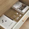 SOLID WOOD DRAWER DRESSER CABINET WITH STORAGE, Multi-Purpose Nursery, Bedroom, Dining Room Furniture