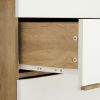 SOLID WOOD DRAWER DRESSER CABINET WITH STORAGE, Multi-Purpose Nursery, Bedroom, Dining Room Furniture
