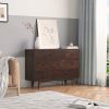 DRESSER CABINETCABINET. Real Wood, Spray paint, Retro round handle, Nursey, Bedroom color: Auburn
