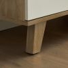 SOLID WOOD DRAWER DRESSER CABINET WITH STORAGE, Multi-Purpose Nursery, Bedroom, Dining Room Furniture