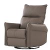 Rocking Recliner Chair,360 Degree Swivel Nursery Rocking Chair, Glider Chair, Modern Small Rocking Swivel Recliner Chair for Bedroom, Living Room