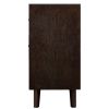 DRESSER CABINETCABINET. Real Wood, Spray paint, Retro round handle, Nursey, Bedroom color: Auburn