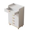 Modern Simple Style White Modern Six-Drawer Chest for Bedroom, Kid's Room, Living Room, Nursery Room