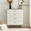 SOLID WOOD DRAWER DRESSER CABINET WITH STORAGE, Multi-Purpose Nursery, Bedroom, Dining Room Furniture