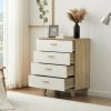 SOLID WOOD DRAWER DRESSER CABINET WITH STORAGE, Multi-Purpose Nursery, Bedroom, Dining Room Furniture