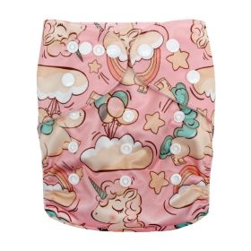 New Baby Washable Diaper Pants Pocket (Option: 8 color)