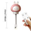 LED Children USB Night Light Cute Cartoon Night Lamp Bear Remote Control for Baby Kid Bedroom Decor Bedside Lamp