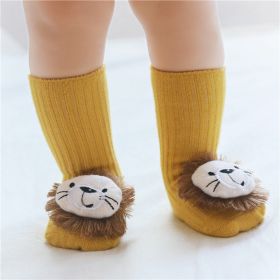 Baby socks (Kid Sock Size: S, Color: Lion)