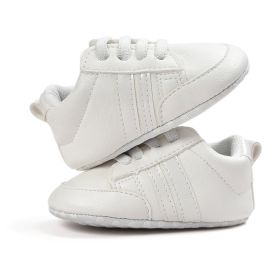 Baby Boy Girl Moccasins Shoes Infant PU Leather Non-slip Soft Newborn Sneakers (Style: 5, Size: 120)