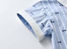 Baby Boy Bow-Tie Print Top Combo Solid Short Pants In Sets