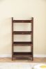 Three-tier Solid Wood Shelving Unit, 24"x15"x35"