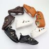 Baby Solid Color Soft Leather Toddler Shoes Sandals In Summer
