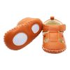Baby Solid Color Soft Leather Toddler Shoes Sandals In Summer